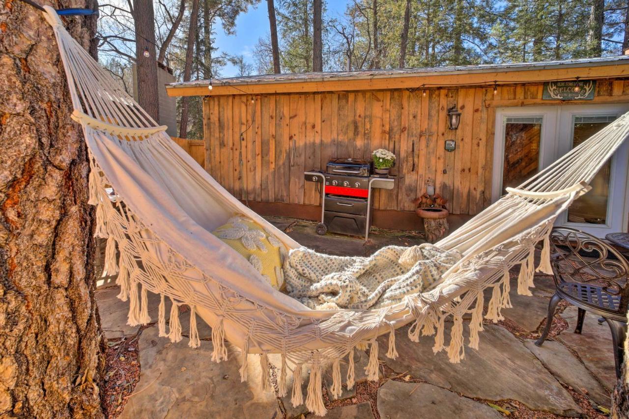 Cozy Cabin Retreat With Patio And Fenced Yard Payson Exterior foto