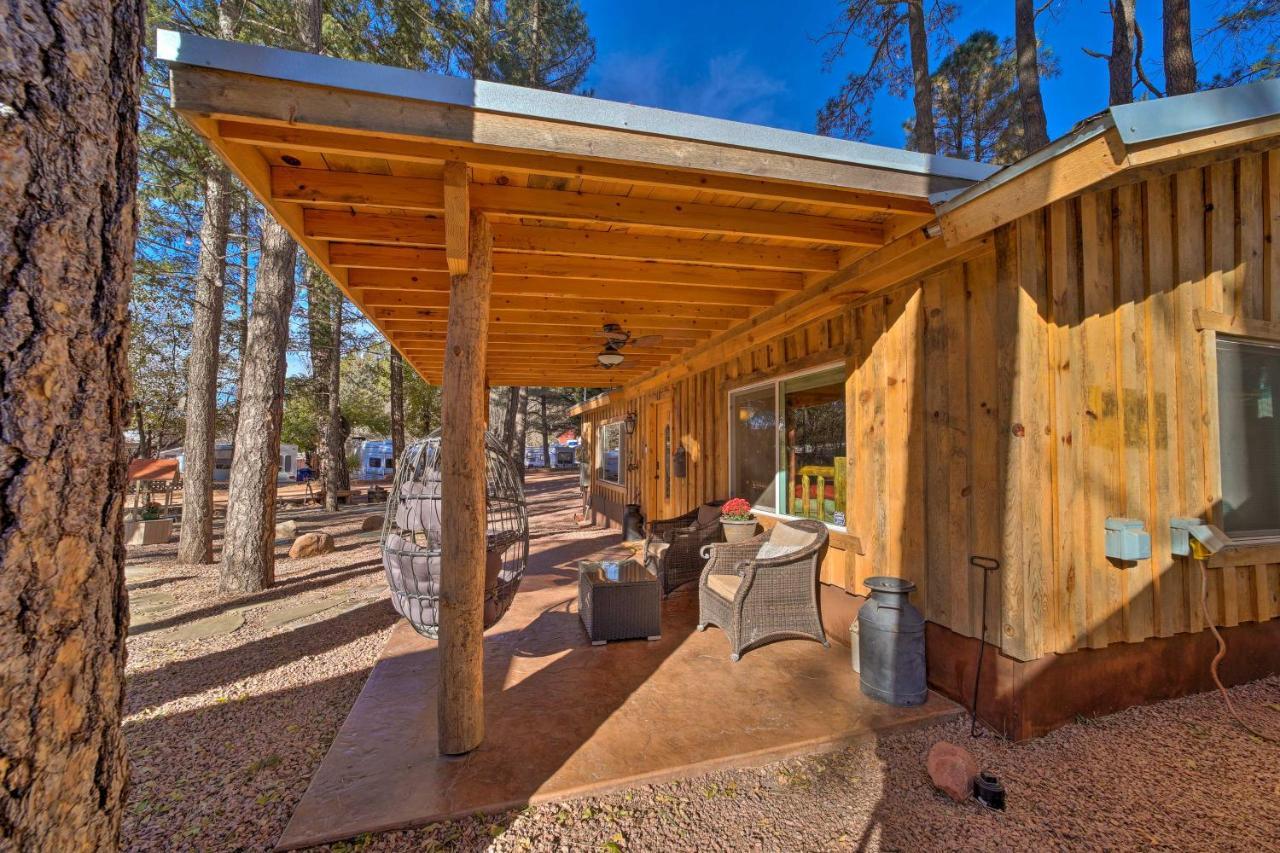 Cozy Cabin Retreat With Patio And Fenced Yard Payson Exterior foto